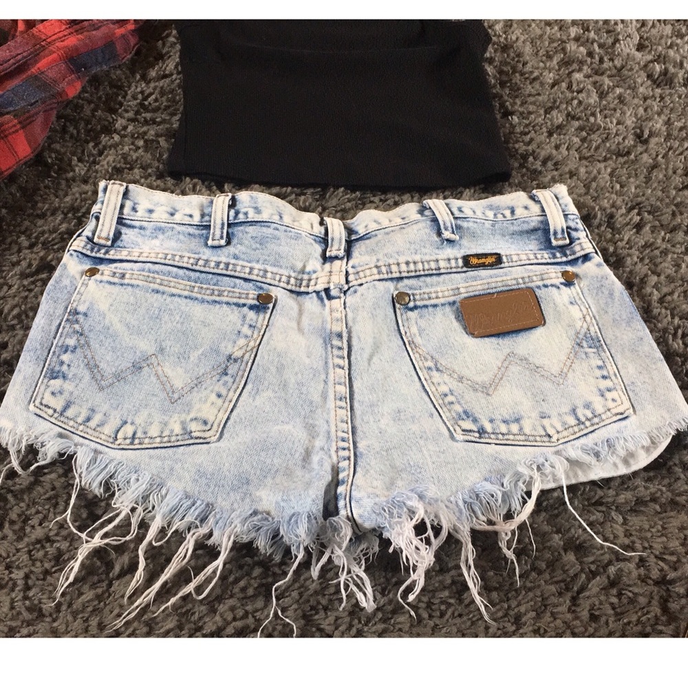 Wrangler Cut Off Jean Shorts size
